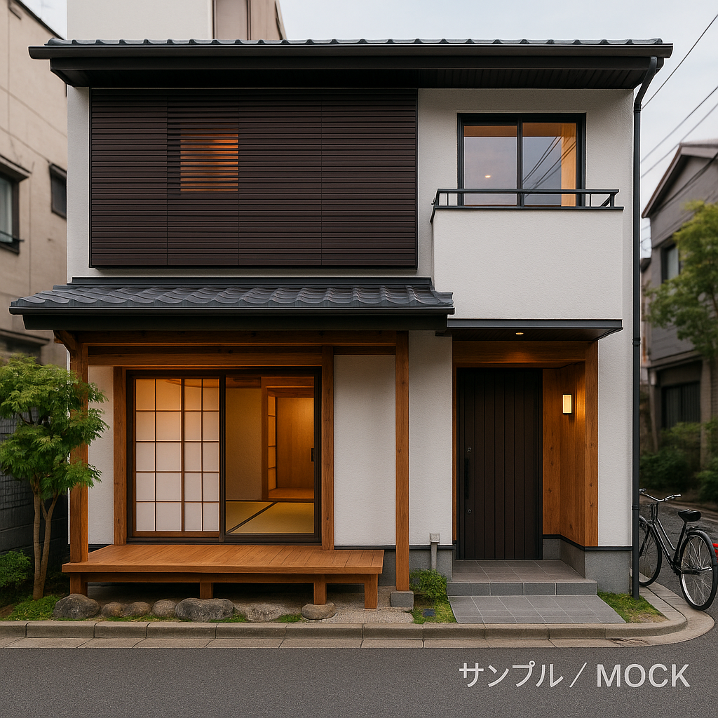 Shibuya Wa-Modern House — 2LDK: Tradition Meets Urban Life